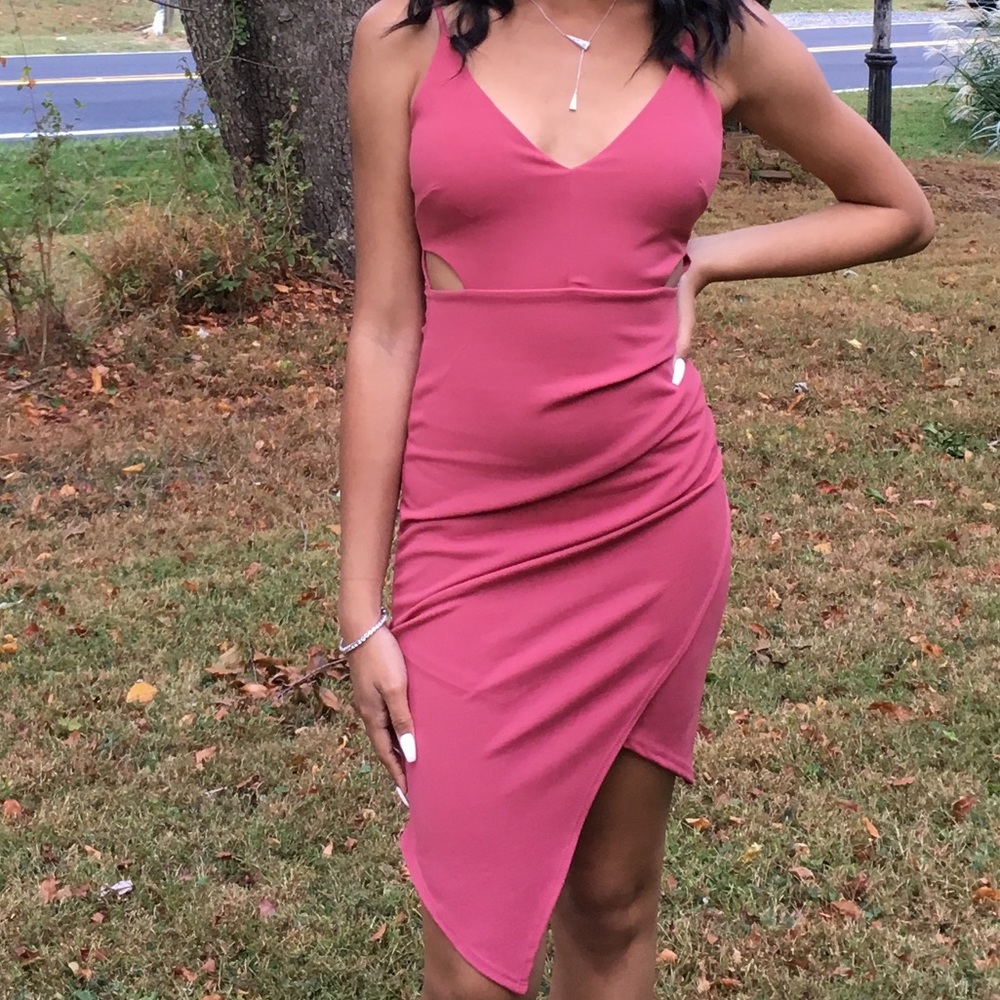 Mauve Bodycon Dress